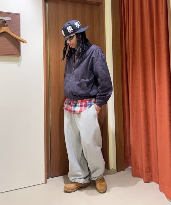 NADEL ナデールさんの「BEAMS WOMEN｜【別注】Champion / リバースウィーブ（R）ワイドパンツ」を使ったコーディネート