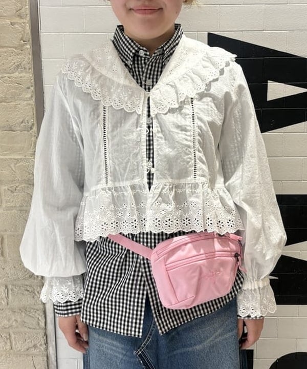 大石彩可さんの「BEAMS WOMEN｜【別注】BIGMAC / リペア スカート」を使ったコーディネート