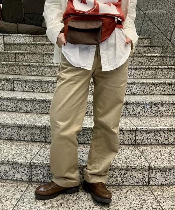 小原 もこさんの「BEAMS WOMEN｜マドラス チェック ブルゾン」を使ったコーディネート