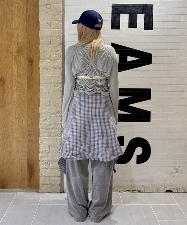 ヒカリさんの「BEAMS WOMEN｜リブ シャーリング カーディガン」を使ったコーディネート