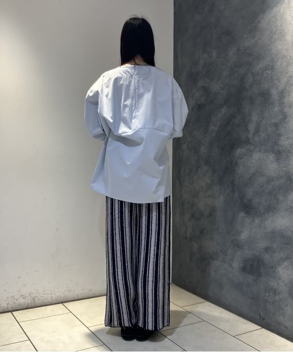 OSUMIさんの「BEAMS WOMEN｜ボートネック シャツ」を使ったコーディネート