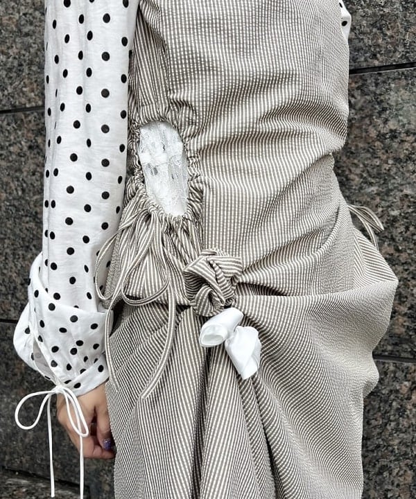 あさひさんの「BEAMS WOMEN｜フラワー ヘアゴム」を使ったコーディネート