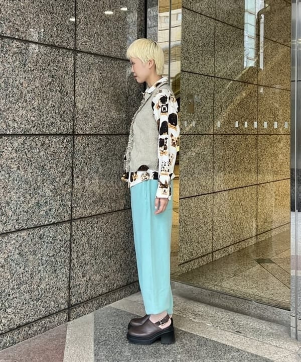 あさひさんの「BEAMS WOMEN｜スタッズ ベルト」を使ったコーディネート