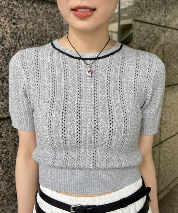 あさひさんの「BEAMS WOMEN｜レース スカラヘム ハーフ パンツ」を使ったコーディネート