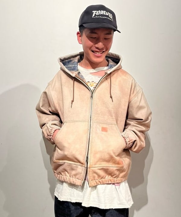 BANさんの「BEAMS WOMEN｜モック プリント フーディ」を使ったコーディネート