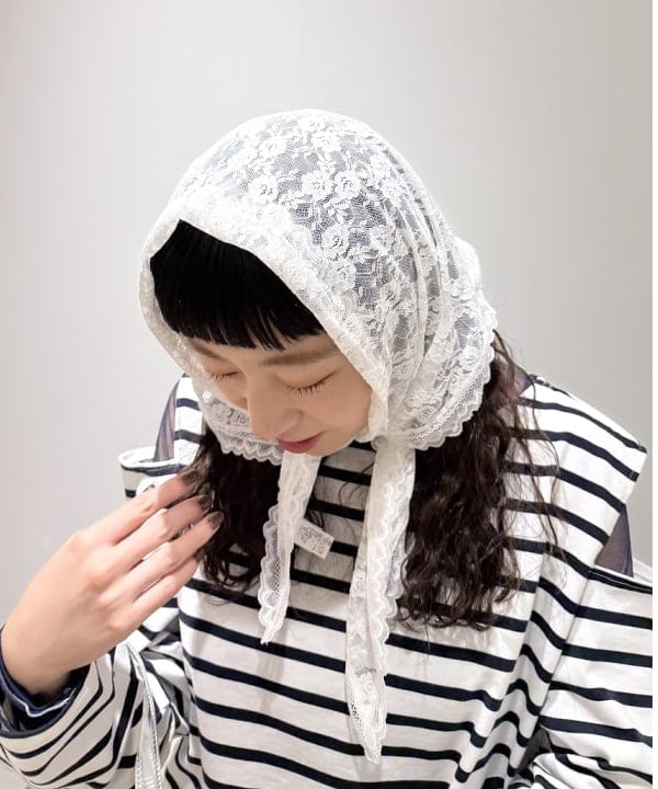 庭野 優紀さんの「BEAMS WOMEN｜maturely / ボーダー オープン ショルダー ロングスリーブ カットソー」を使ったコーディネート