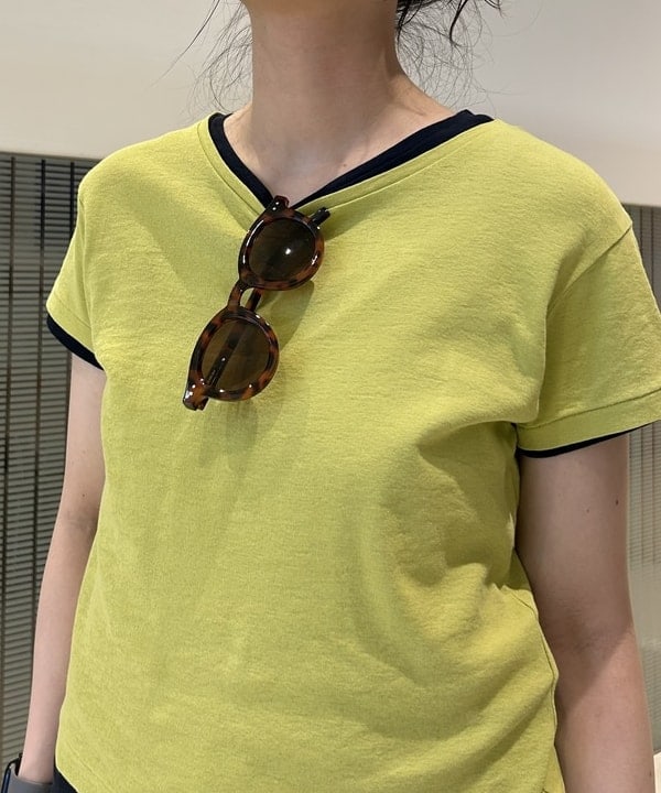 清水 彩乃さんの「BEAMS WOMEN｜ワイド デニム パンツ」を使ったコーディネート