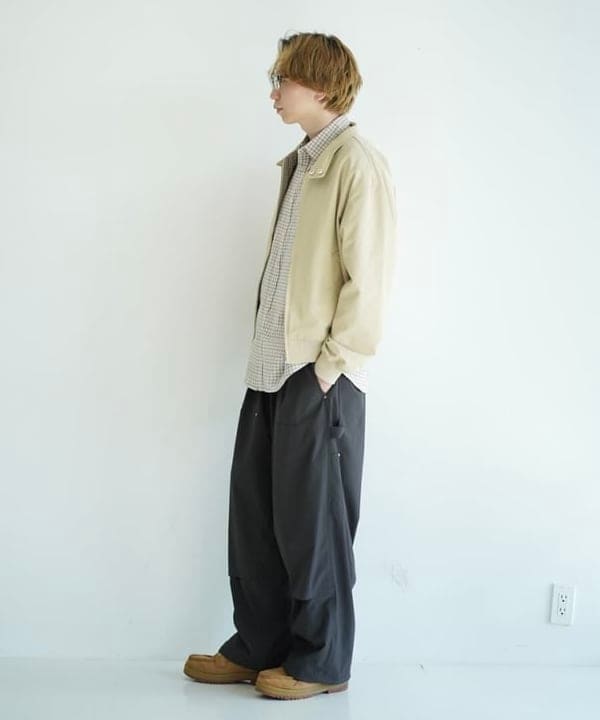 SUDOさんの「BEAMS WOMEN｜ワイド ダブルニー イージーパンツ」を使ったコーディネート