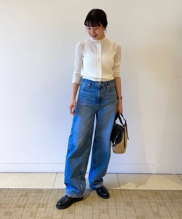 SAKAIさんの「BEAMS WOMEN｜ドライカルゼ ベルテッド ジャケット」を使ったコーディネート