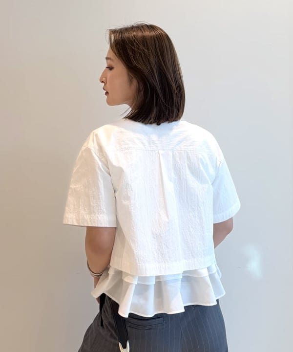 松本 佳菜子さんの「BEAMS WOMEN｜リボン チェーン バッグ」を使ったコーディネート