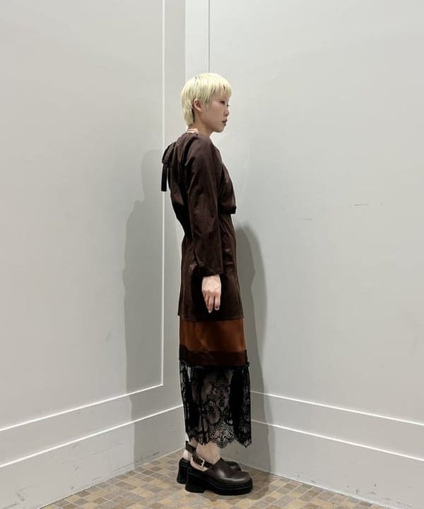 あさひさんの「BEAMS WOMEN｜GHOSPELL / Lucinda Mini Dress」を使ったコーディネート