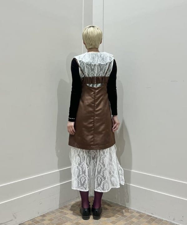 あさひさんの「BEAMS WOMEN｜サテン ミニ キャミソール ワンピース」を使ったコーディネート