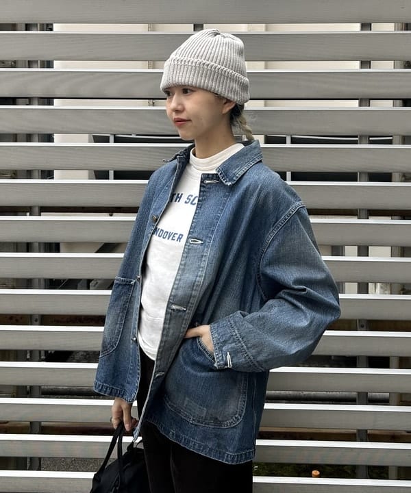 MATSUMOTO AMIさんの「BEAMS WOMEN｜【別注】Lee &times; maturely / ヴィンテージ ロコ ジャケット」を使ったコーディネート