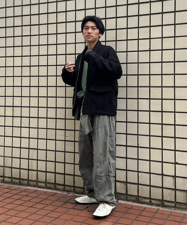 あがりえ ひゅうがさんの「【別注】UNIVERSAL OVERALL / MESH WIDE JACKET」を使ったコーディネート