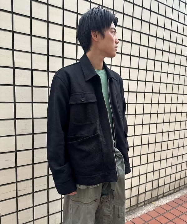 あがりえ ひゅうがさんの「【別注】UNIVERSAL OVERALL / MESH WIDE JACKET」を使ったコーディネート
