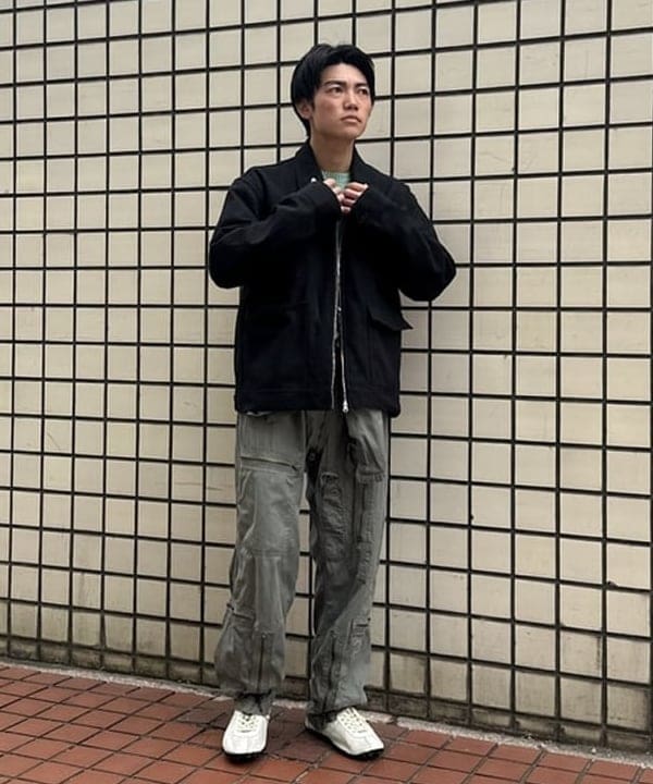 あがりえ ひゅうがさんの「【別注】UNIVERSAL OVERALL / MESH WIDE JACKET」を使ったコーディネート