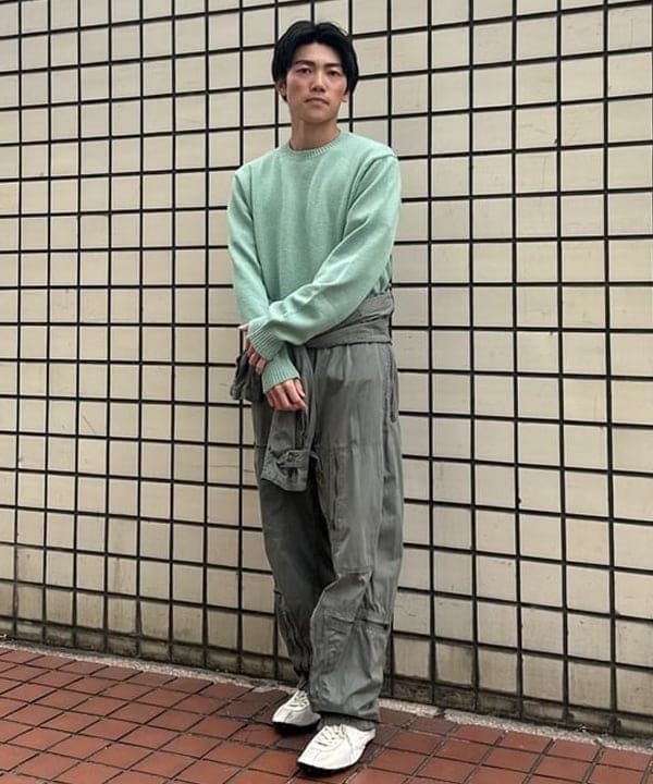 あがりえ ひゅうがさんの「Crew LilyYarn 7G」を使ったコーディネート