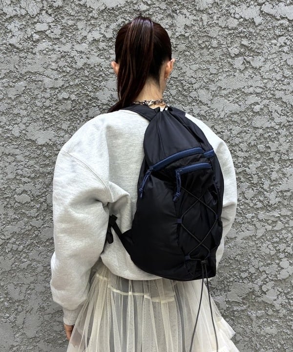 ササキさんの「BEAMS WOMEN｜パッカブル バックパック」を使ったコーディネート