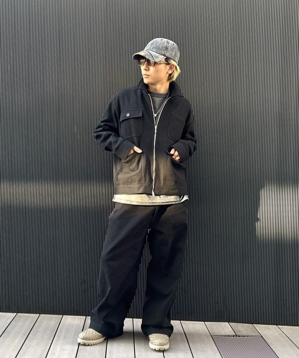 照田 拓史さんの「BEAMS WOMEN｜【別注】UNIVERSAL OVERALL / MESH WIDE JACKET」を使ったコーディネート