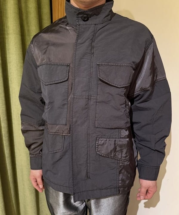 しゅうとさんの「BEAMS WOMEN｜3ファブリック クレイジー M65 ジャケット【ワイドフィット】」を使ったコーディネート