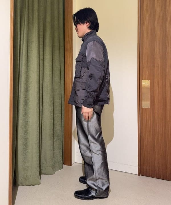 しゅうとさんの「BEAMS WOMEN｜3ファブリック クレイジー M65 ジャケット【ワイドフィット】」を使ったコーディネート