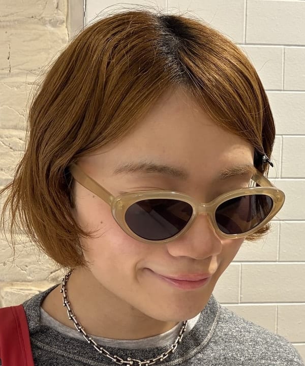 マツミヤさんの「BEAMS WOMEN｜【別注】Healthknit / クルーネック ロングスリーブ Tシャツ」を使ったコーディネート