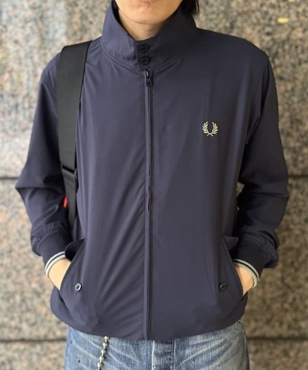配島 孝明さんの「BEAMS WOMEN｜【別注】FRED PERRY / Harrington Jacket 26SS」を使ったコーディネート