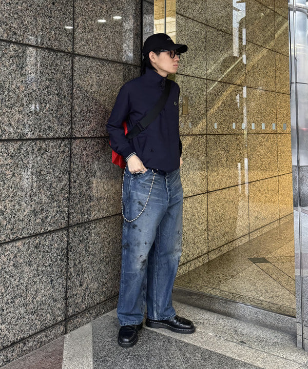 配島 孝明さんの「BEAMS WOMEN｜【別注】FRED PERRY / Harrington Jacket 26SS」を使ったコーディネート