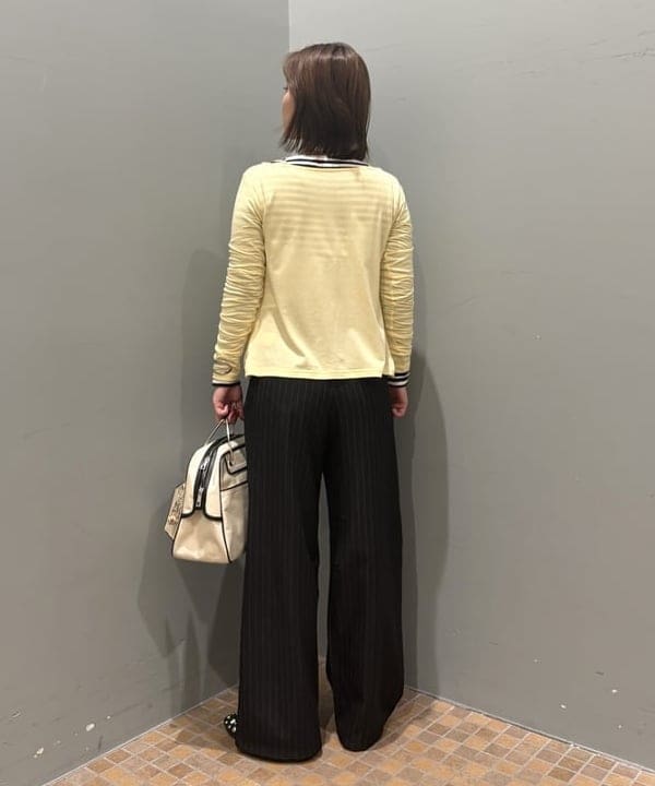 松本 佳菜子さんの「BEAMS WOMEN｜ハート ポーチ」を使ったコーディネート