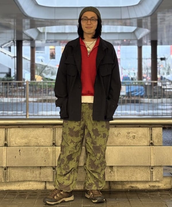 ワーク＆ミリタリーを春の軽さで着こなす きむら