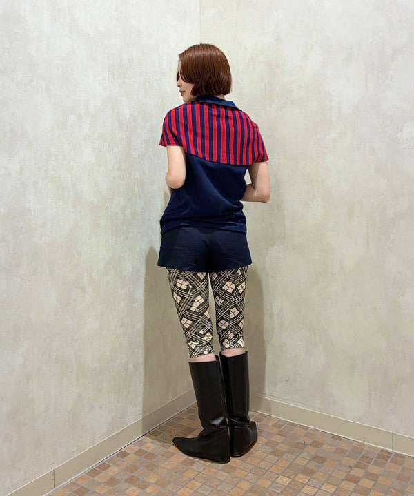 水野 萌香さんの「BEAMS WOMEN｜オーバーサイズ ハーフ トレンチ コート」を使ったコーディネート