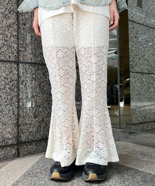 あさひさんの「BEAMS WOMEN｜GOOD ROCK SPEED / NYC 半袖 Tシャツ」を使ったコーディネート