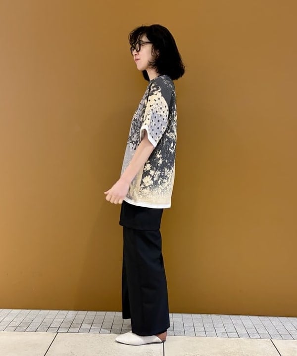 kigoさんの「BEAMS WOMEN｜ハーフ レイヤード パンツ」を使ったコーディネート