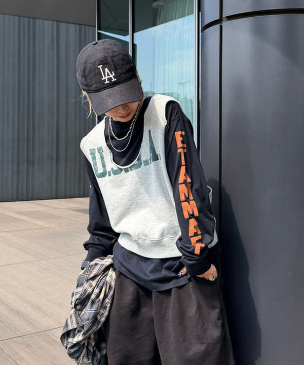 Heg.さんの「BEAMS WOMEN｜バルーンシルエット スウェットパンツ 【ワイドストレートフィット】」を使ったコーディネート