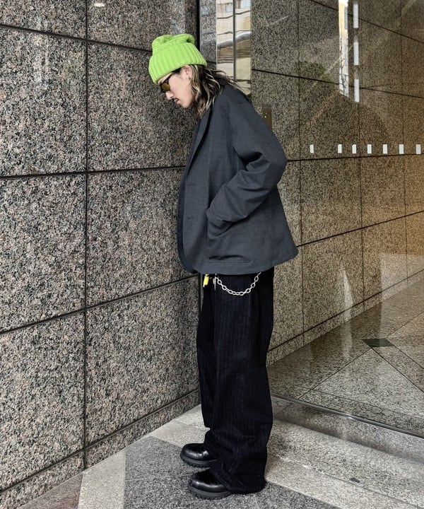 Ryohei Takataさんの「BEAMS WOMEN｜【別注】GRILLO / Color Big Watch Cap」を使ったコーディネート