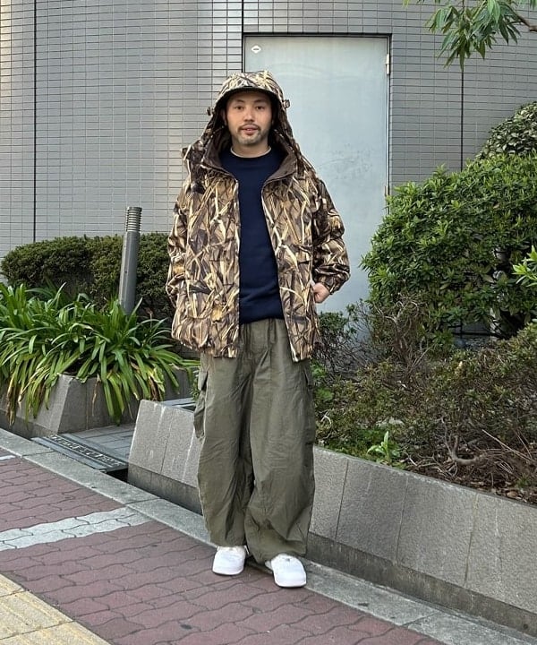 【美品】BEAMS GOLF 星柄キルティング 中綿ジャケット セットアップ可 ビームス ストリート 梅田（1181079） スタイリング・コーディネイト