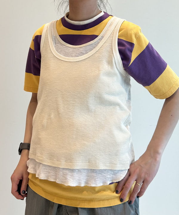 清水 彩乃さんの「BEAMS WOMEN｜パッカブル バックパック」を使ったコーディネート