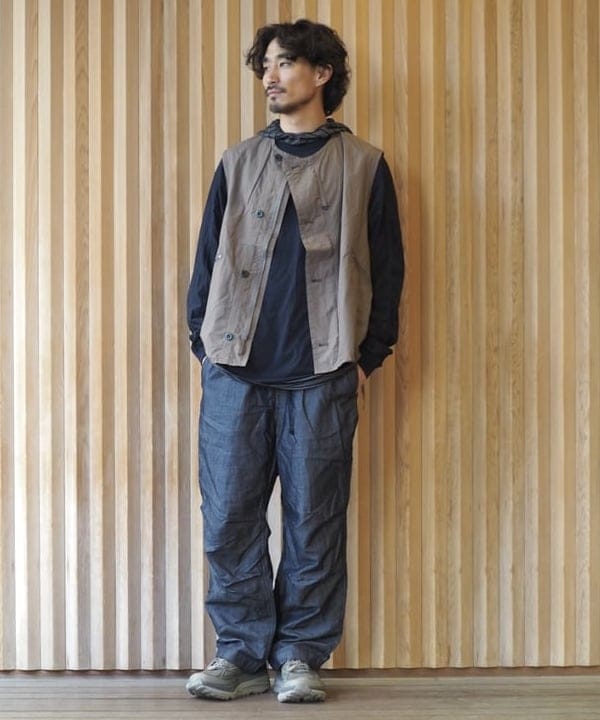 ワーク＆ミリタリーを春の軽さで着こなす Mao Togashi