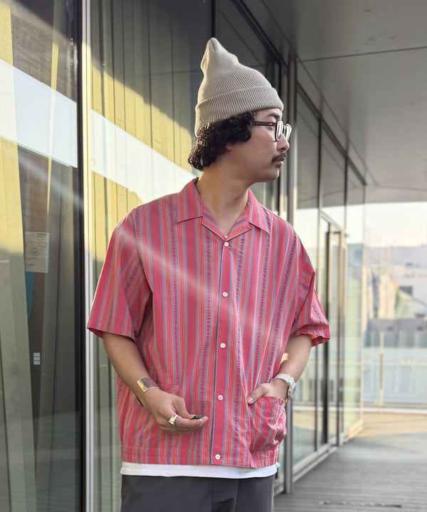 BAKU(東江 漠)さんの「BEAMS WOMEN｜【別注】Gramicci / ワイド ツイルパンツ」を使ったコーディネート