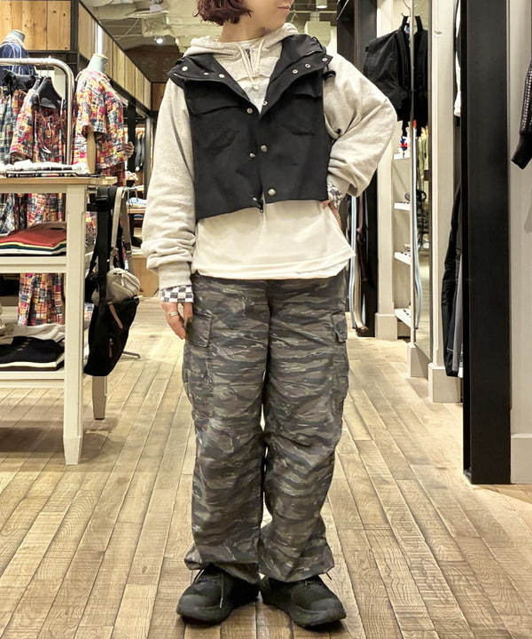 原口 愛さんの「BEAMS WOMEN｜スウェット ボレロ」を使ったコーディネート