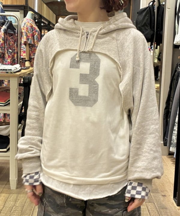 原口 愛さんの「BEAMS WOMEN｜スウェット ボレロ」を使ったコーディネート