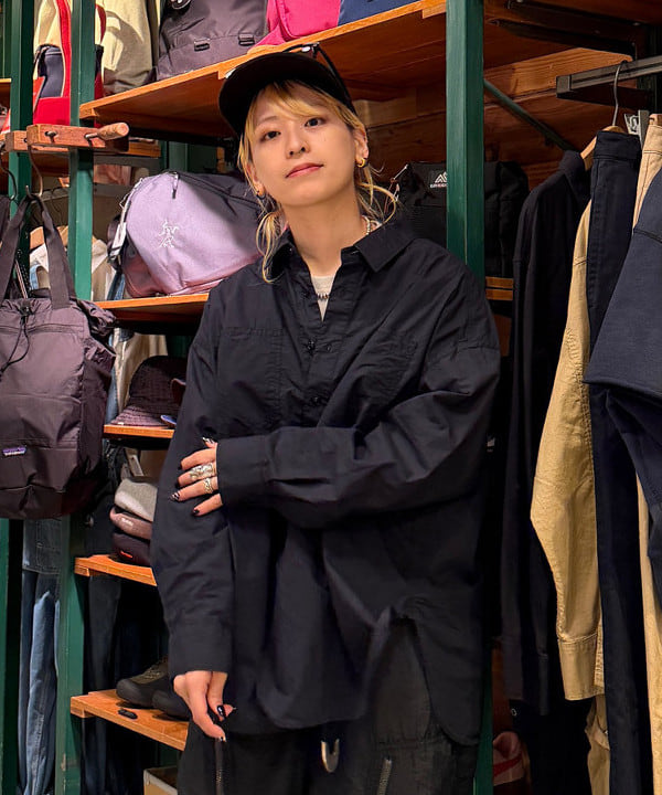 Heg.さんの「BEAMS WOMEN｜タイプ ビッグ シャツ」を使ったコーディネート