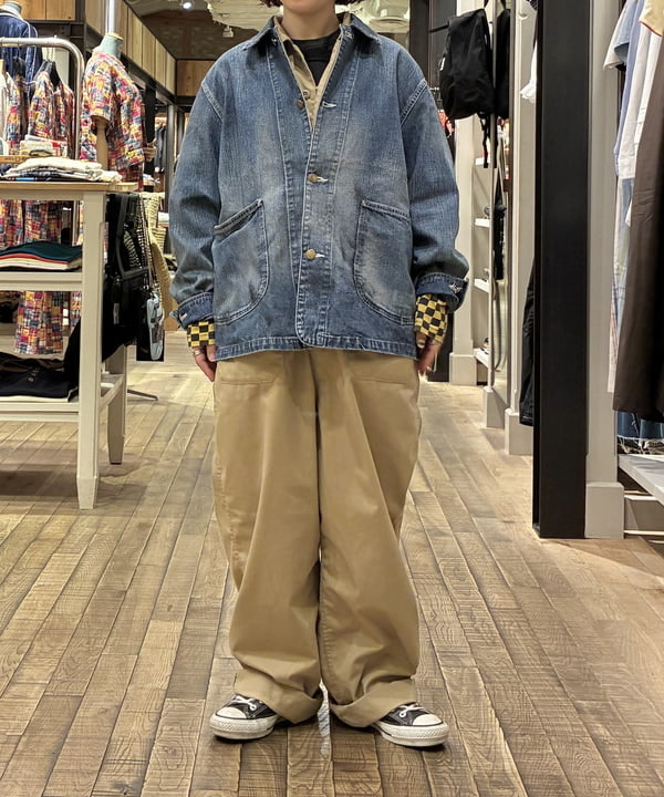 原口 愛さんの「BEAMS WOMEN｜【別注】Lee &times; maturely / ヴィンテージ ロコ ジャケット」を使ったコーディネート