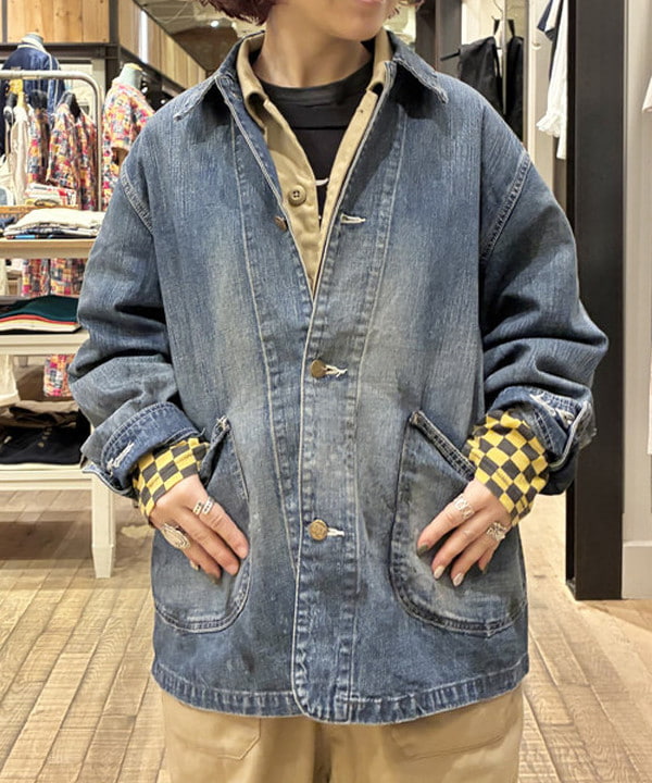 原口 愛さんの「BEAMS WOMEN｜【別注】Lee &times; maturely / ヴィンテージ ロコ ジャケット」を使ったコーディネート