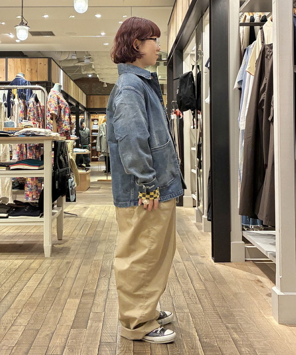 原口 愛さんの「BEAMS WOMEN｜【別注】Lee &times; maturely / ヴィンテージ ロコ ジャケット」を使ったコーディネート