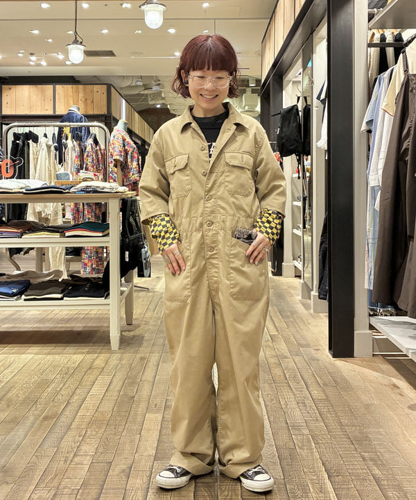 原口 愛さんの「BEAMS WOMEN｜【別注】Lee &times; maturely / ヴィンテージ ロコ ジャケット」を使ったコーディネート