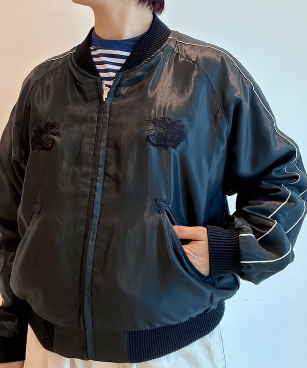 木村 梨香さんの「BEAMS WOMEN｜【別注】テーラー東洋 / 50th 50％ スカジャン」を使ったコーディネート