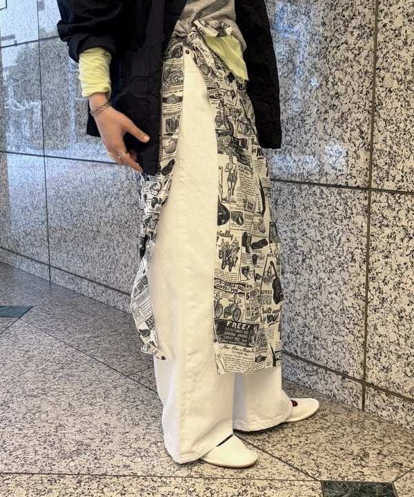 ばるたんさんの「BEAMS WOMEN｜リンクル ジャケット」を使ったコーディネート