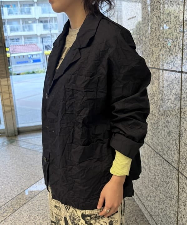 ばるたんさんの「BEAMS WOMEN｜リンクル ジャケット」を使ったコーディネート