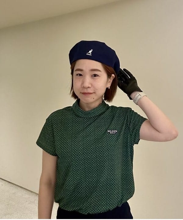 BEAMS GOLF ダイヤモンドパターン セーター 、スカートのセット BEAMS GOLF ダイヤモンドパターン セーター 、スカートのセット 【公式